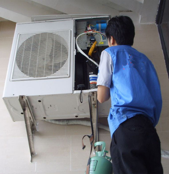 日照空调开机无反应维修